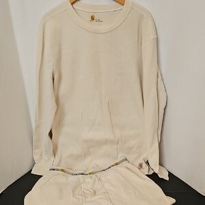 Carhartt Cream Thermal Set